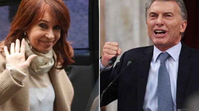 cristina y macri
