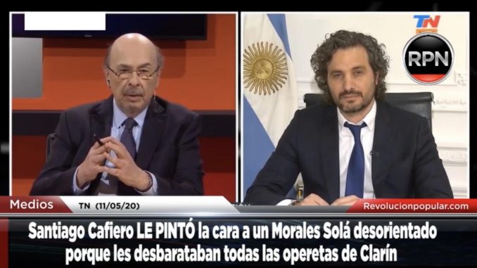 Imperdible: Cafiero le tapó la boca a Morales Solá y ...