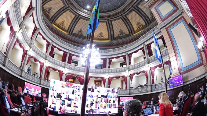 senado sesión virtual