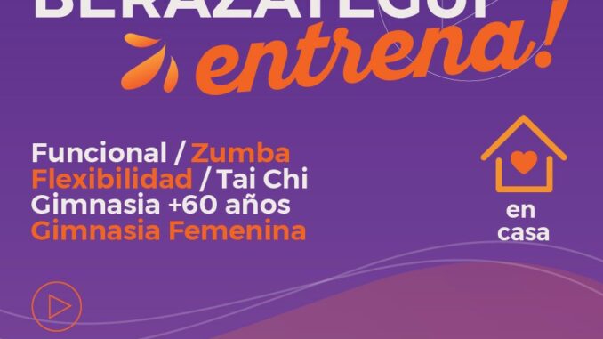 CON GRAN ÉXITO, CONTINÚAN LAS CLASES DEPORTIVAS ONLINE GRATUITAS