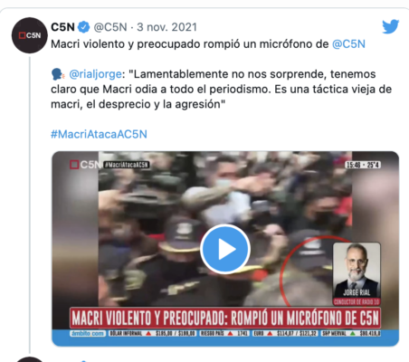 Jorge Rial destrozó a Macri contando cómo detesta a C5N