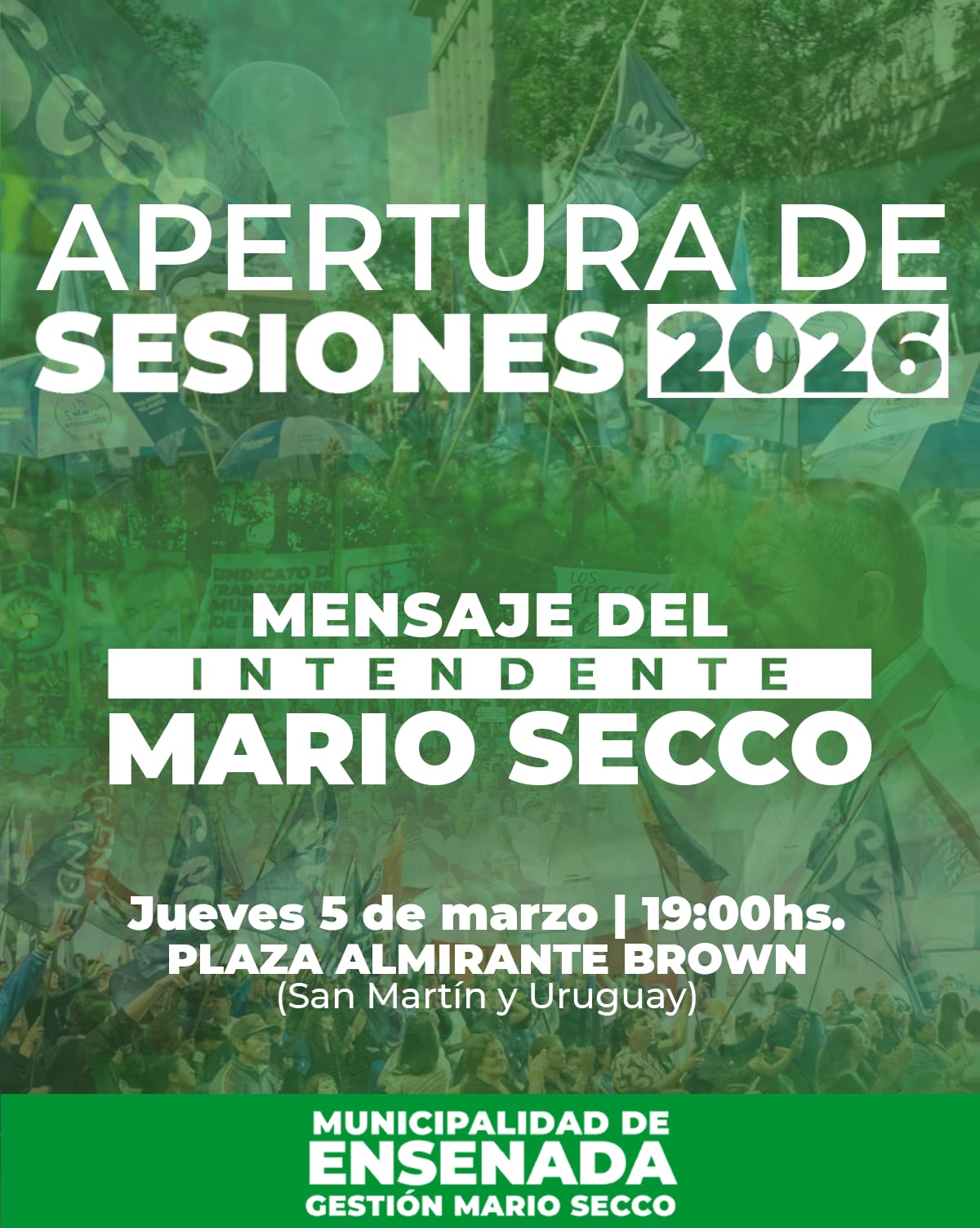 Ensenada: apertura de sesiones ordinarias 2026 - INFO135